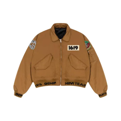 Denim Tears Желтая Унисекс Куртка