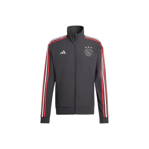 Adidas Ajax Amsterdam Ajax Amsterdam THE TRACKSTAND GRAPHIC Куртка Куртки Пальто Мужской Черный