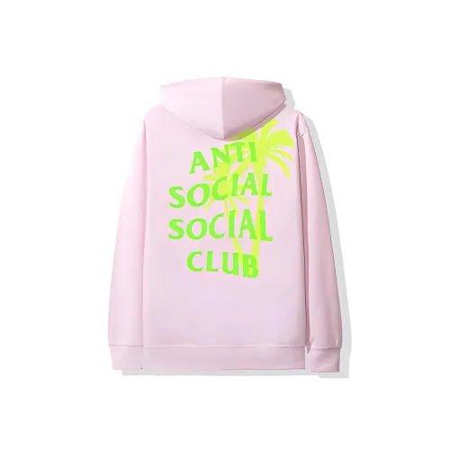 ANTI SOCIAL SOCIAL CLUB С капюшоном свободный крой худи унисекс розовый