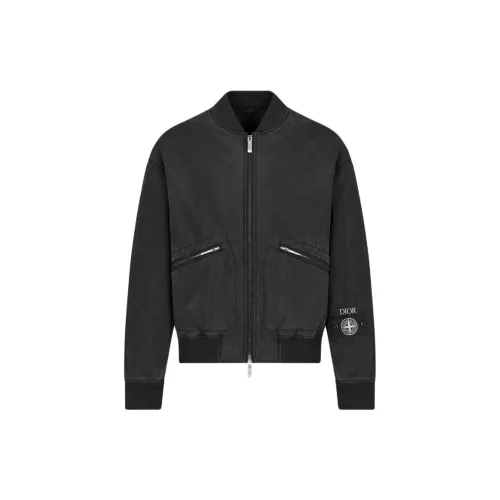 DIOR x STONE ISLAND FW24 Куртки и Пальто Мужской Черный