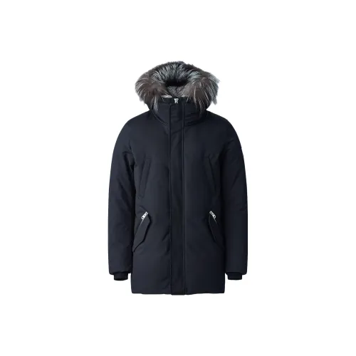 MACKAGE Черный Мужской Пуховик