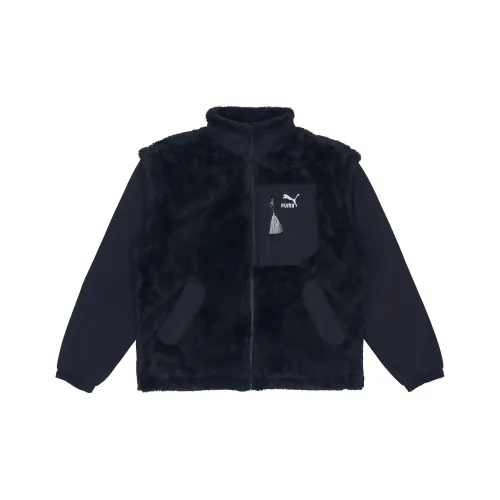 PUMA Черные Мужские Бархатные Куртки