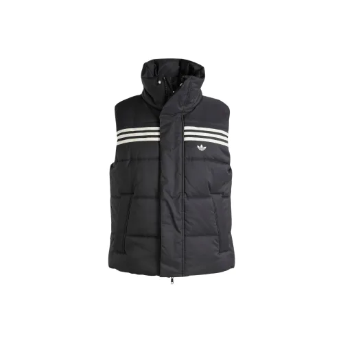 Adidas Originals 70S FW24 Утепленный жилет GILET Мужской Черный
