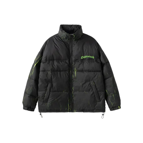 FEICHAI Черный Унисекс Объёмные куртки (пуфы)