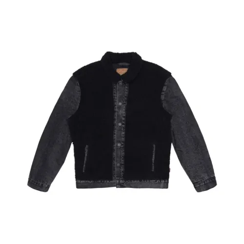 Levi's Velvet Feel Куртка Мужская Черная