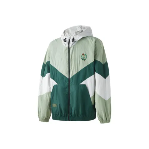 NBA С капюшоном Спортивные Куртки и Пальто Унисекс Зеленый