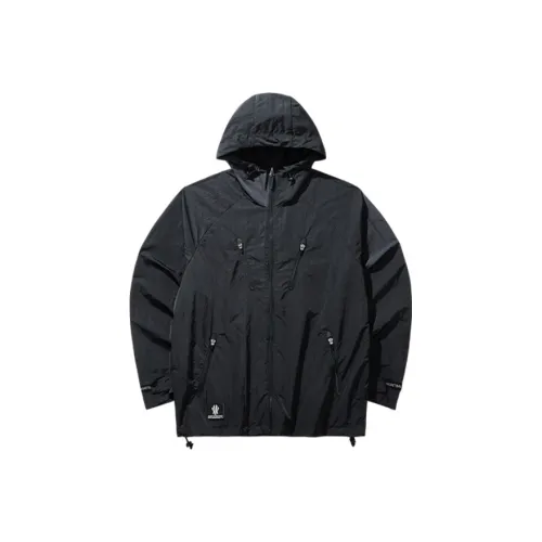 Anta Basketball Collection Поход Офис Повседневный Ветровка Унисекс Основной черный