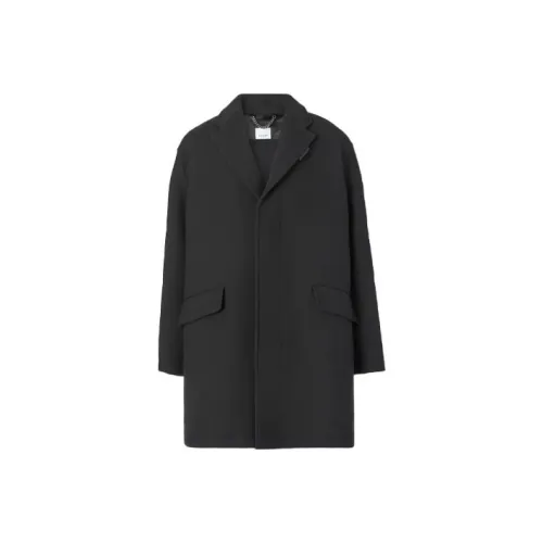 Burberry Черное Мужское Пальто