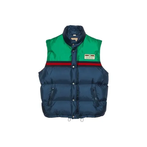 GUCCI SS24 Пуховик Мужской Синий