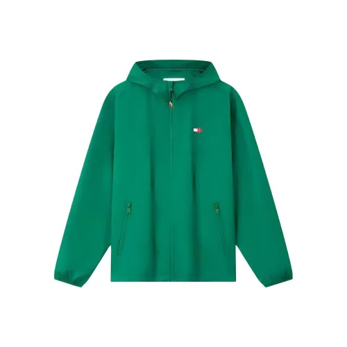 Tommy Hilfiger Зеленая куртка унисекс L30