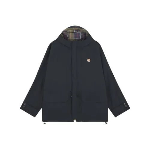 Maison Kitsune Черная Унисекс Куртка