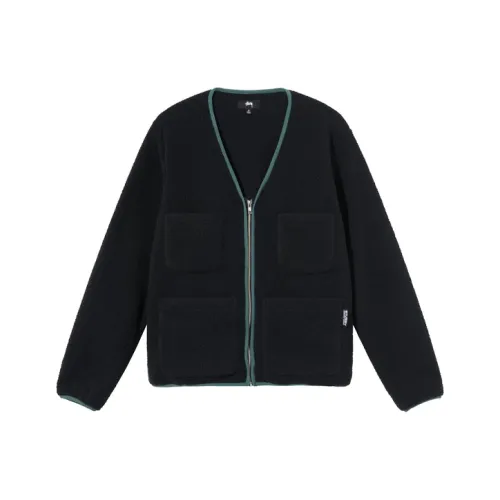 Stussy Черный Унисекс Бархатные куртки