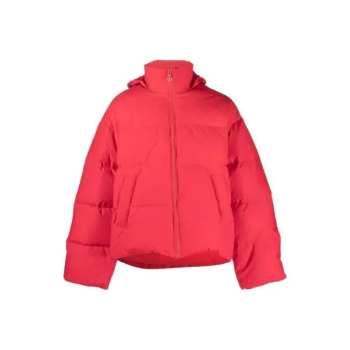 DIESEL Пуховик Мужской Новый год Красный