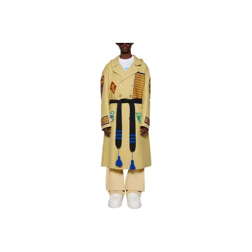 Marni Светло-желтое мужское пальто