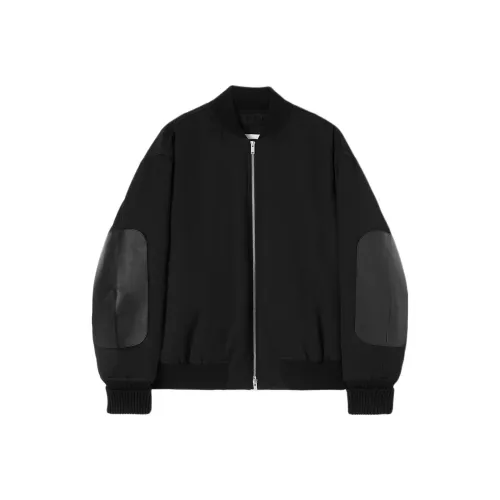 JIL SANDER Мужские черные куртки