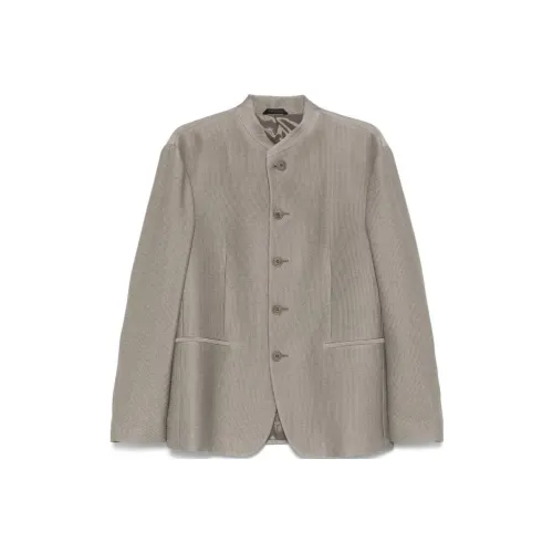 AMANI SS25 Бизнес-костюм Пальто Мужской Тауповый