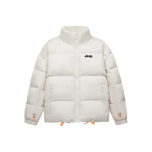 JEEP Облегающая куртка с шнурком на воротнике пуховая куртка унисекс