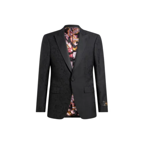 ETRO Черные Мужские Деловые Костюмы