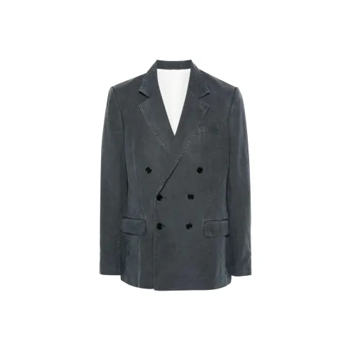 ALLSAINTS Бизнес-костюм мужской серый