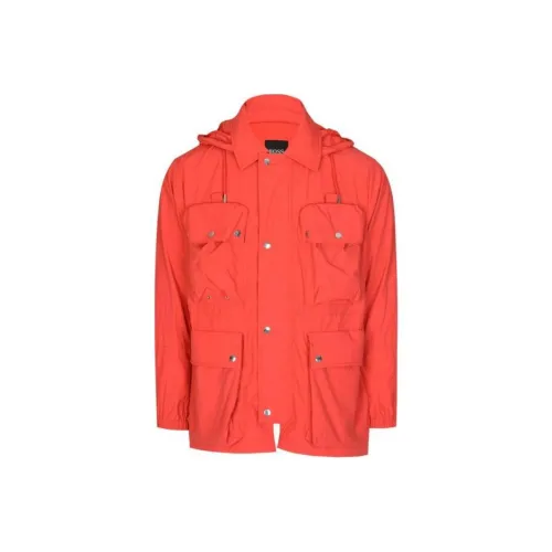 Hugo Boss Куртки и Пальто Мужской Красный
