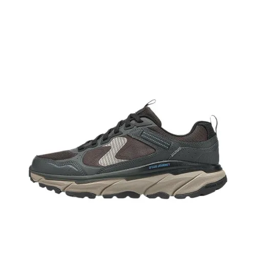 Skechers OUTDOOR MENS Низкий Топ Альпинистская Обувь Мужская Коричневый