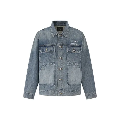 LOVE ME LATER Denim Jacket Unisex