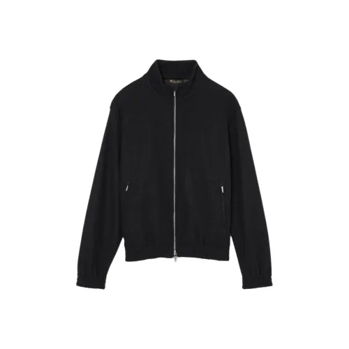 Loro Piana FW24 Куртки и Пальто Мужской Морской Синий