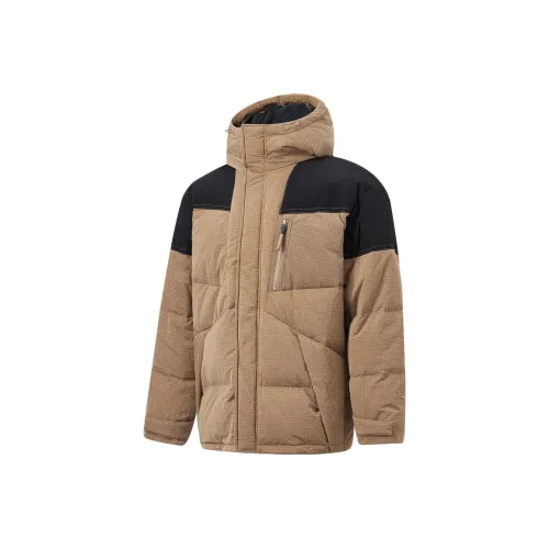 LINING Sports Life Collection Светлый Каштановый Коричневый Мужской Пух Мужской