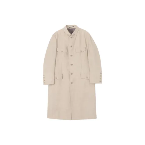 Yohji Yamamoto FW24 Куртки и Пальто Мужской Айвори