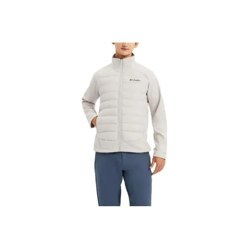 Columbia совместный бренд хлопковый пуховик мужской белый