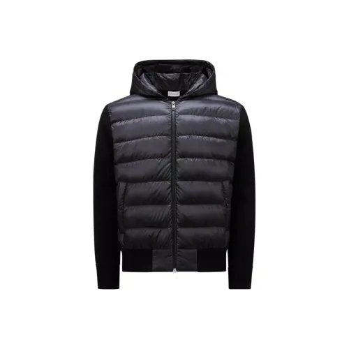 Moncler Кардиган Пуховик Мужской Черный