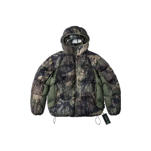 PALACE FW23 Осенне-зимняя коллекция PERTEX Матовая БАЛАКАВЛА ПУФФА Куртка Унисекс Зеленый