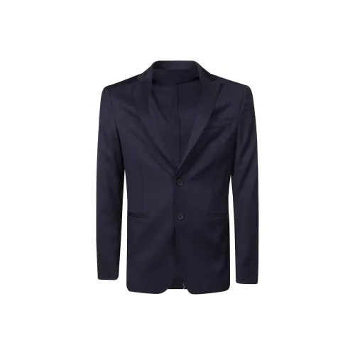 TONELLO SS22 Бизнес-костюм Пальто Мужской Синий