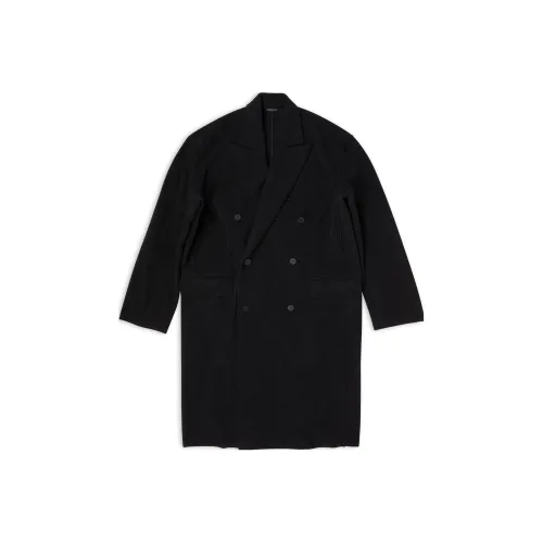 Balenciaga FW22 Пальто Свободный крой Мужской Темно-серый