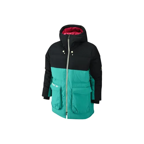 Джордан Cyan Мужской Пуховик