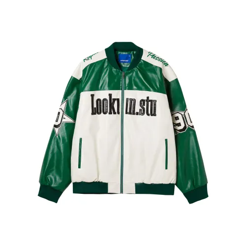 LOOKUN Зеленая Унисекс Куртка