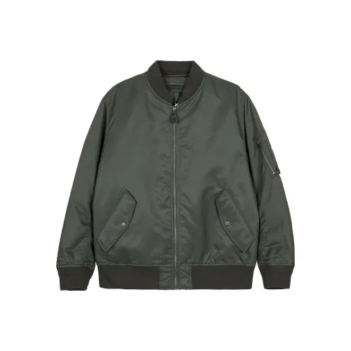 UNIQLO Куртка Унисекс Темно-оливковый