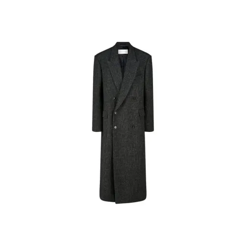 DRIES VAN NOTEN Мужское черное пальто