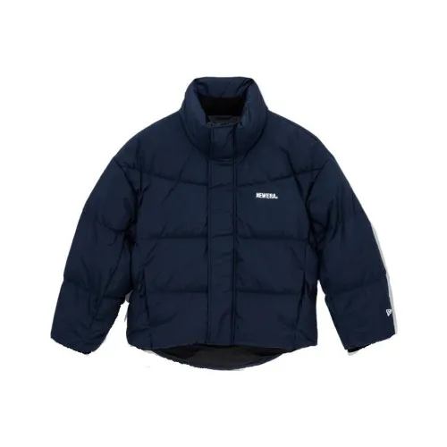New Era Морской Синий Мужской Пуховик
