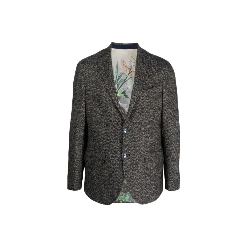 ETRO Коричневые Мужские Куртки
