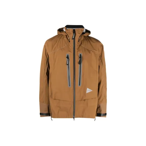 And Wander Куртка Мужская Верблюжий Коричневый