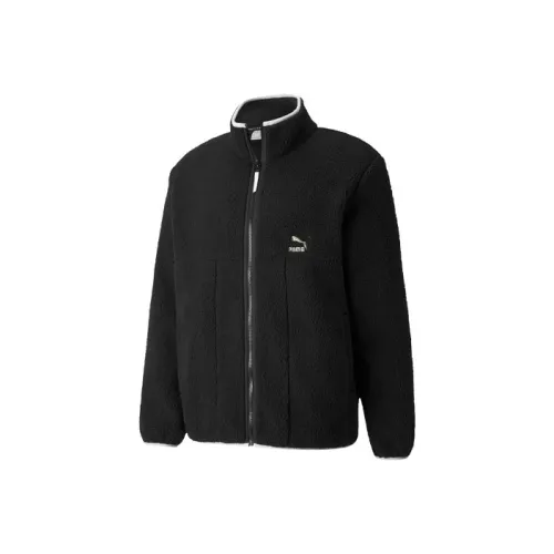 PUMA CLASSICS Boa Черный Мужской Бархат Куртка