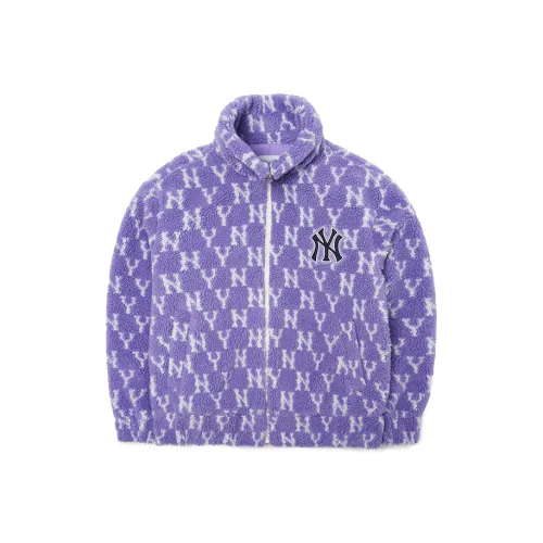 MLB Нью-Йорк Янкис Фиолетовый Унисекс Бархатные куртки