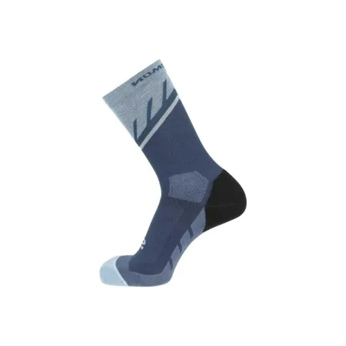 SALOMON Speedcross Crew Носки до колена Унисекс 1 упаковка Синий