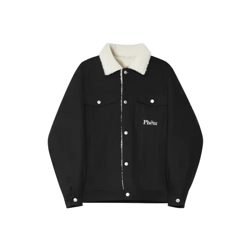 Phew Черный Унисекс Бархатные куртки