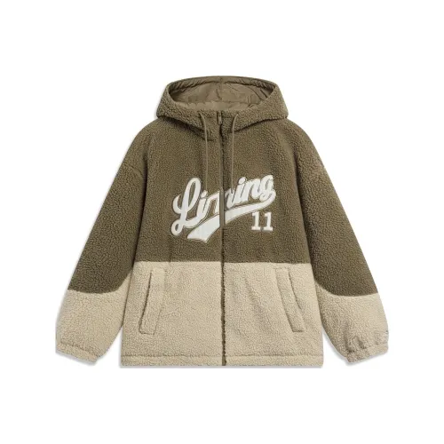 LINING Sports Life Collection Пуховик Унисекс Темно-коричневый
