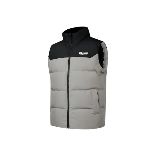 QIAODAN Sports Life Collection Жилет Мужской Осенний Трава Черный