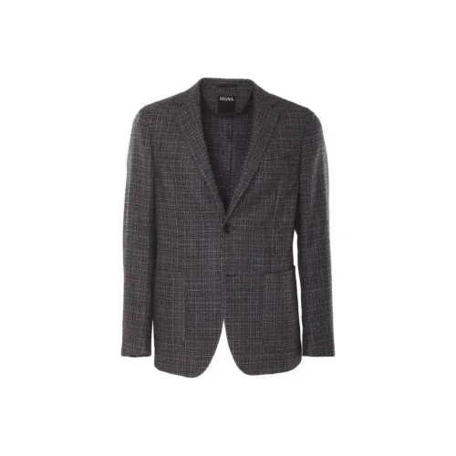 Zegna Бизнес-костюм Пальто Мужской Черный