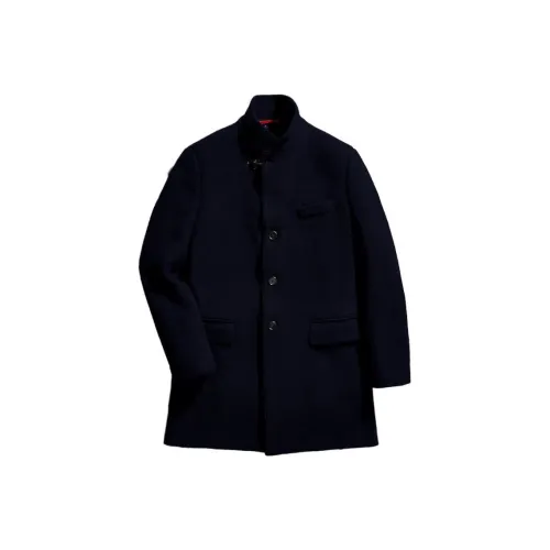 Fay Синий Мужской Пальто