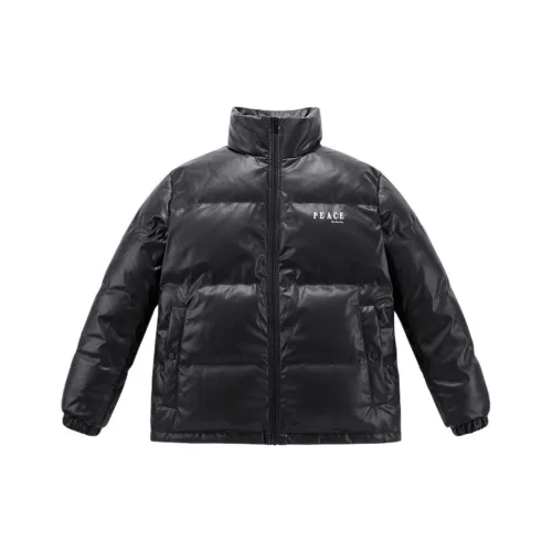 PEACEBIRD MEN Мужская пуховая куртка черного цвета